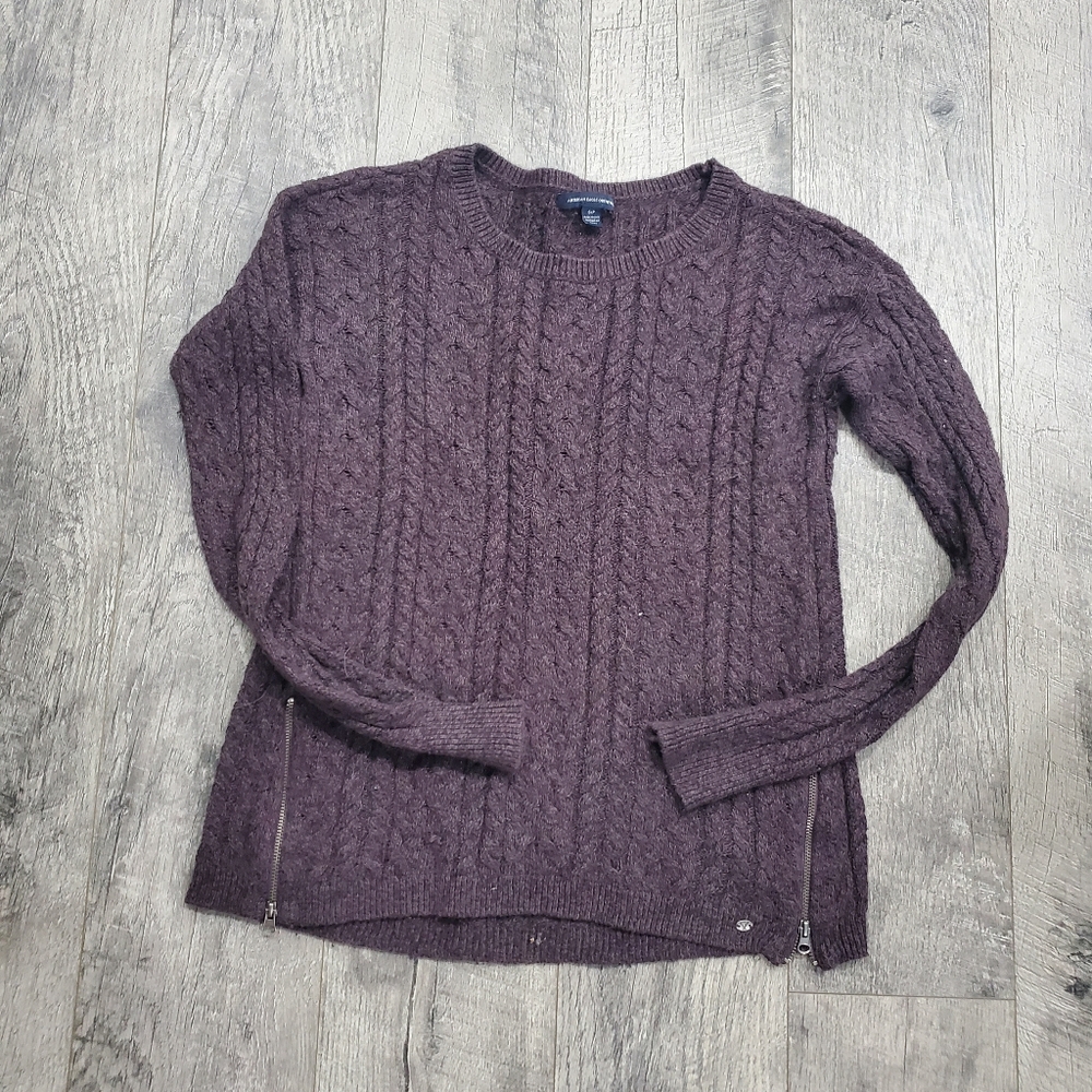 American Eagle Maroon Sweater